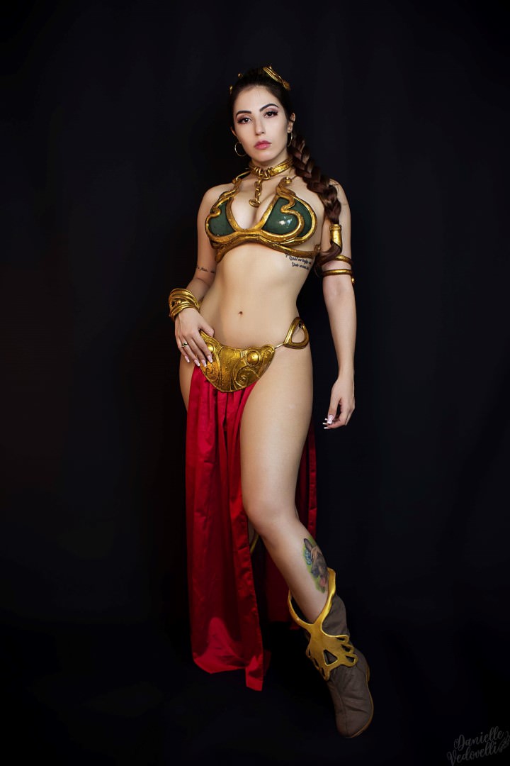 Danielle Vedovelli Slave Leia 11