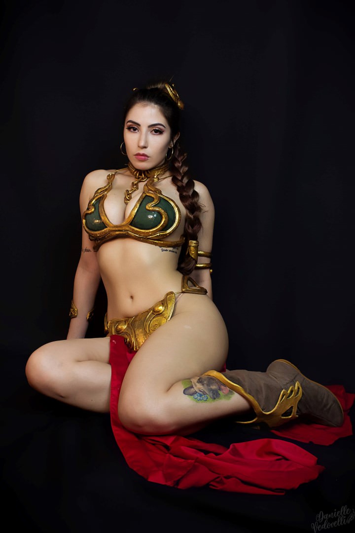 Danielle Vedovelli Slave Leia 13