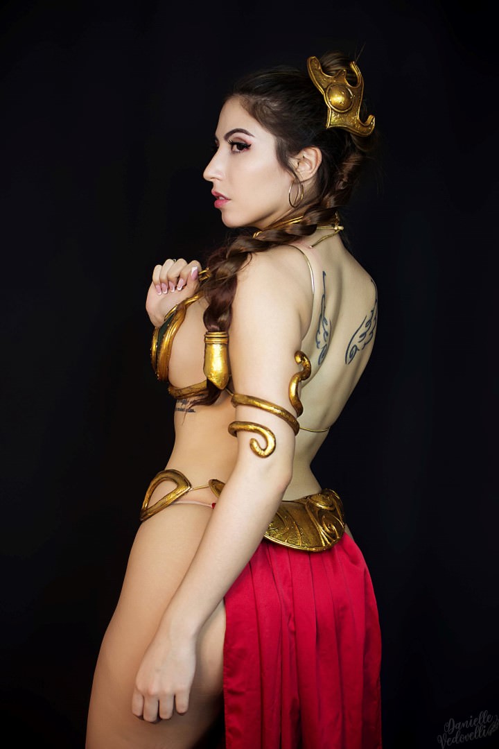 Danielle Vedovelli Slave Leia 4