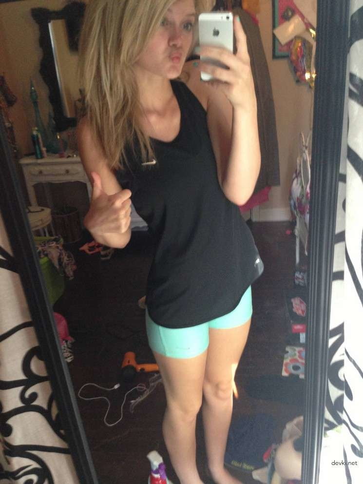 Cute little Blonde Teen