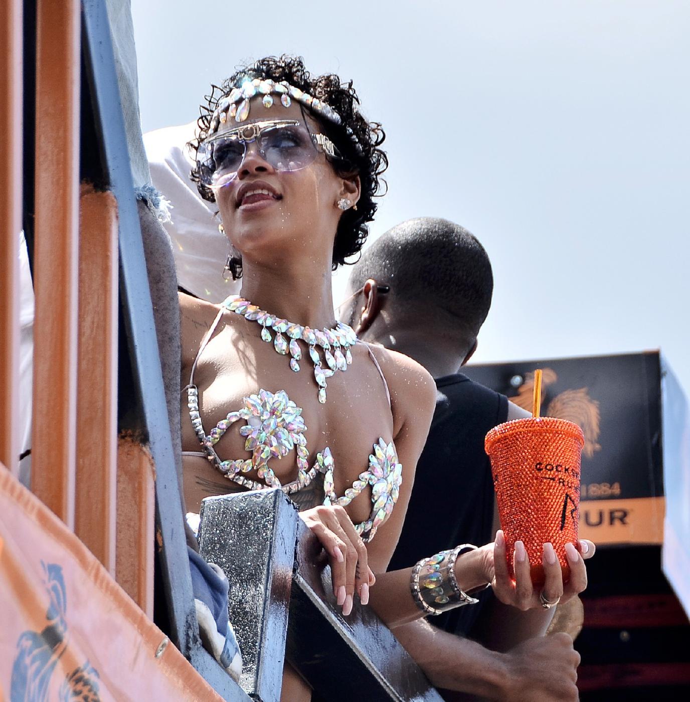 Rihanna Nipple Slip Barbados Festival Photos Leaked